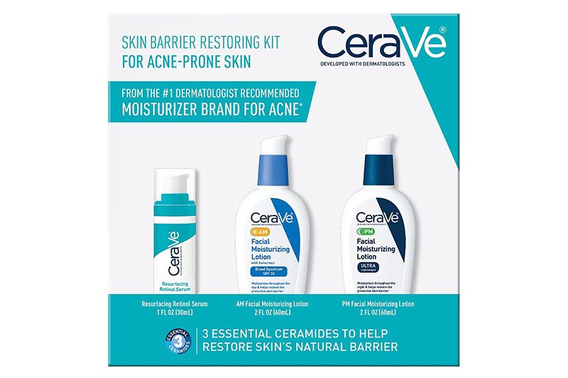 CeraVe Skin Barrier Restoring Kit for Acne Prone Skin