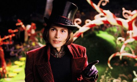 Willy Wonka in "Charlie and the Chocolate Factory."