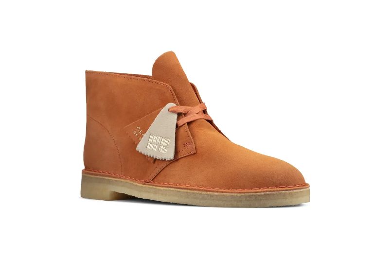 Colorful desert boots for men.