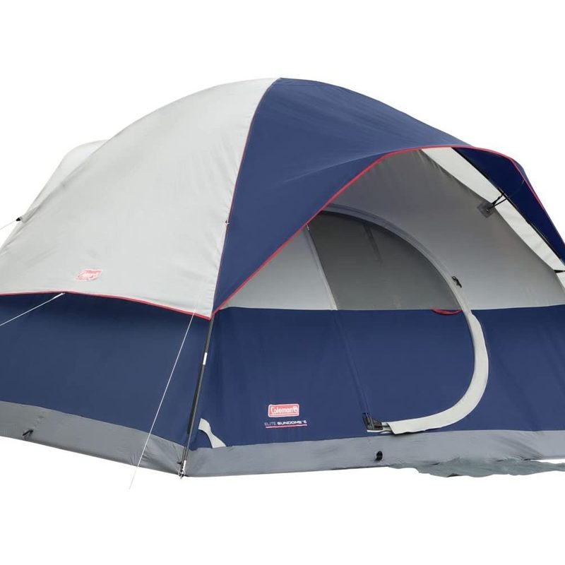 Coleman Elite Sundome 6 is an affordable waterproof tent for families.