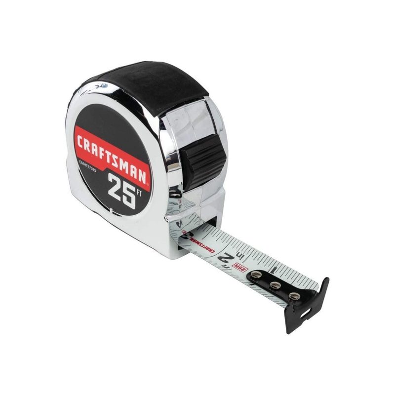 A photo of a 25-foot tape measure.