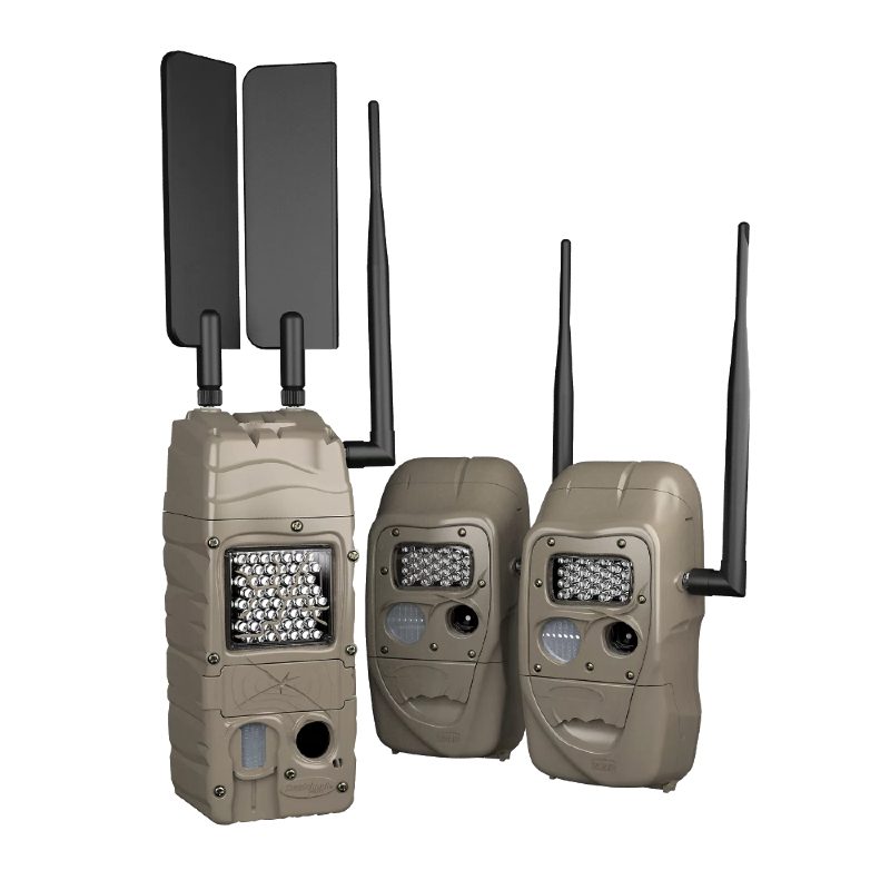 CuddeLink LTE Camera Starter Kit on a white background.