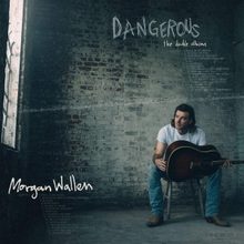 Dangerous: The Double album cover by Morgan Wallen.