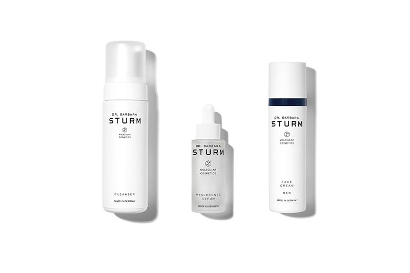 luxury skincare set.