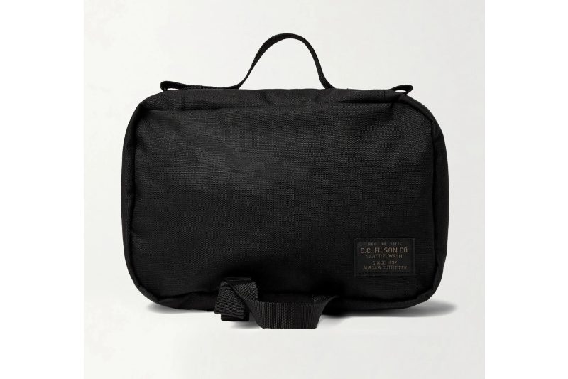 Cordura toiletry bag for men.
