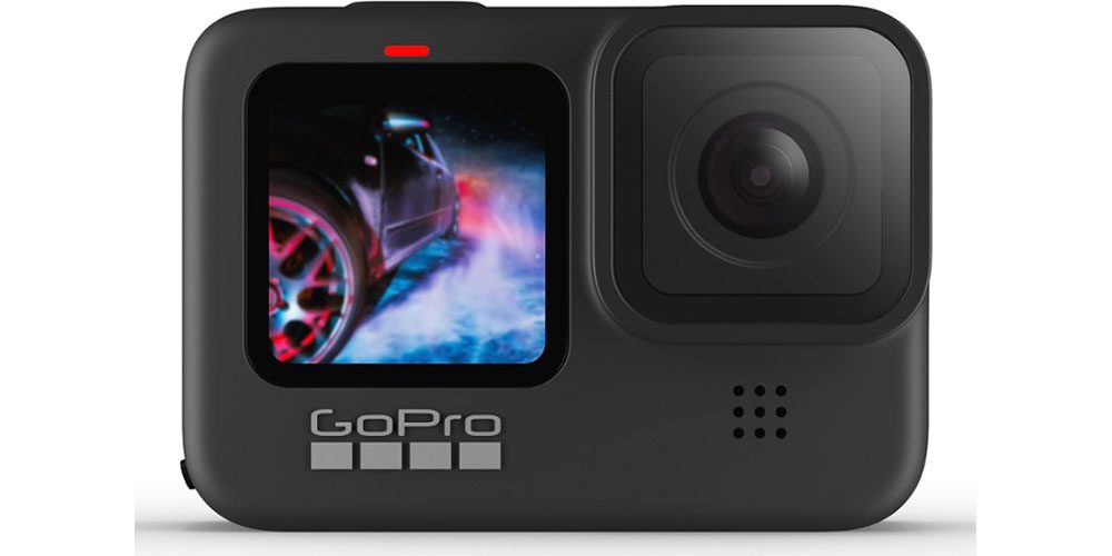 GoPro HERO9 Black Camera on a white background.