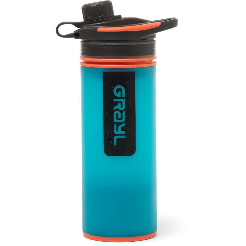 Grayl's Geopress Water Purifier Bottle is an ultra-portable water purification system.