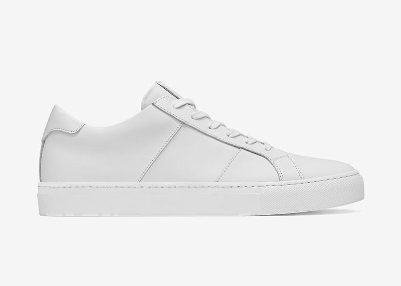 White Greats Royale Sneaker on a white background.