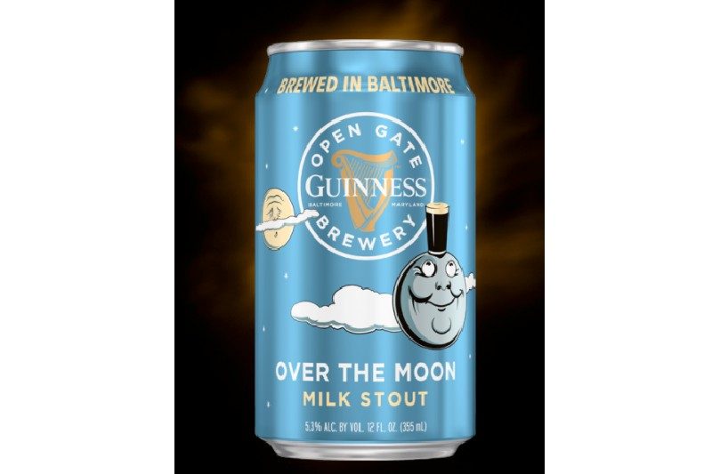 Over the moon milk stout from Guinness.