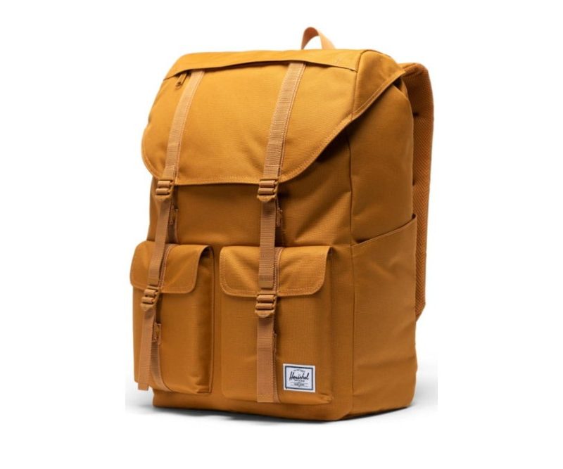 The Herschel Buckingham Backpack on a white backdrop.