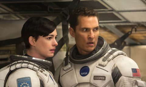 Matthew McConaughey on Insterstellar.
