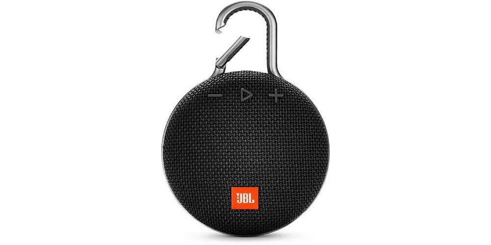 JBL Clip 3 Portable Speaker on a white background.