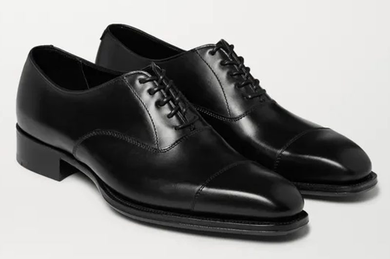 KINGSMAN + George Cleverley Leather Oxford Shoes