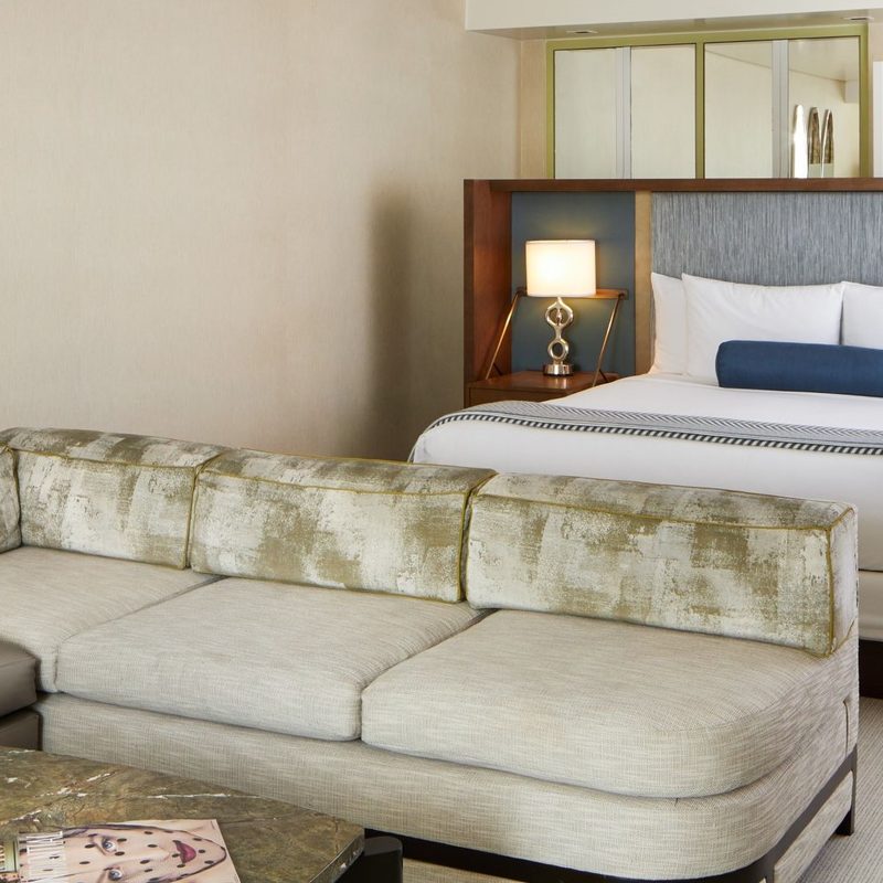 Inside one of London West Hollywood's suite.
