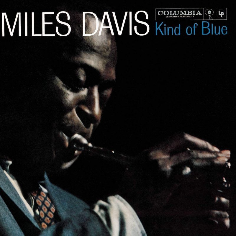 Miles Davis Kind of Blue album cover.