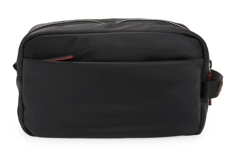 Nylon dopp kit for men.