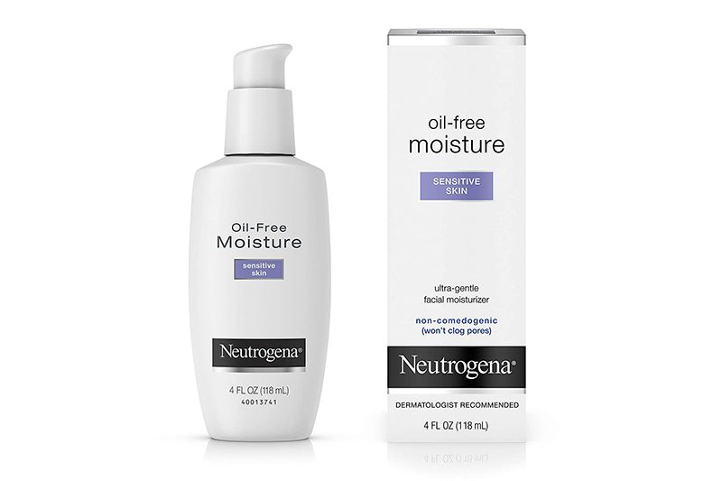 oil free moisturizer from neutrogena for sensitive skin.