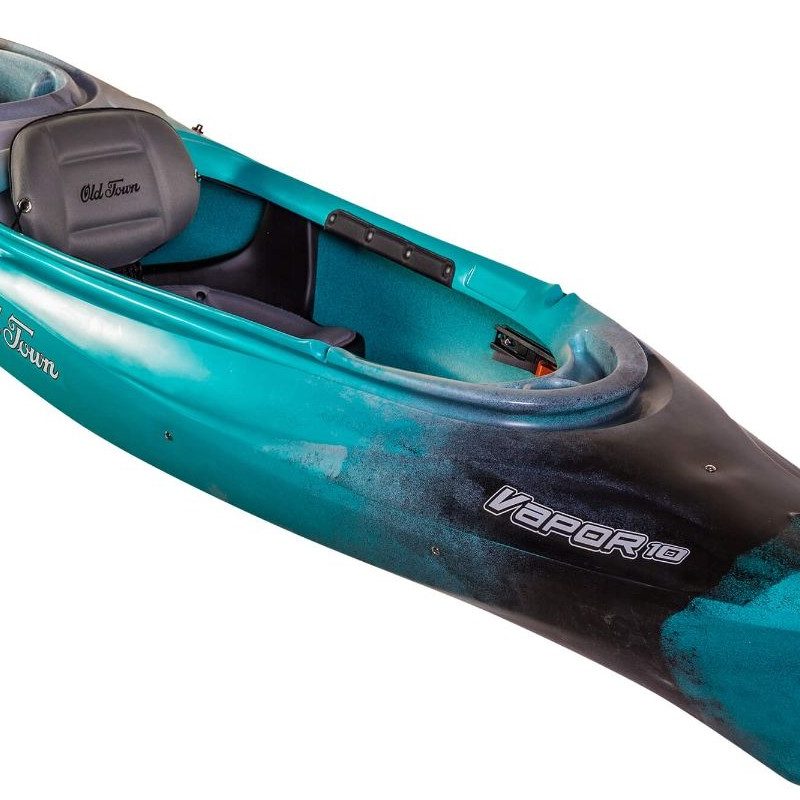 Old Town Vapor 10 Kayak on a white background.
