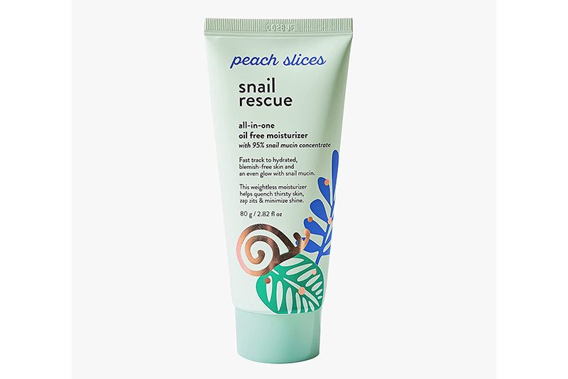 snail mucin face moisturizer.