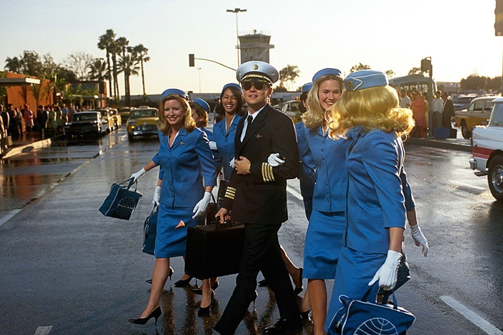 The cast of Catch Me If You Can.