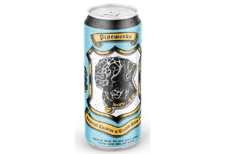 Cookies'n'Cream milk stout from Pipeworks Brewing.