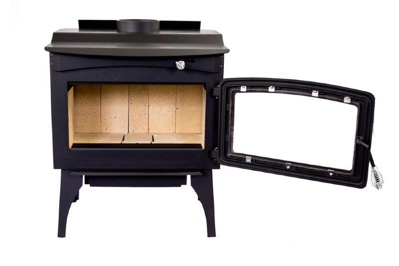 pleasant heart wood burning stove.