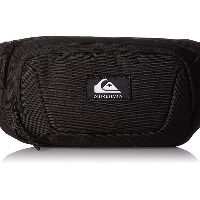 A black Quiksilver Jungler II Waist Pack.