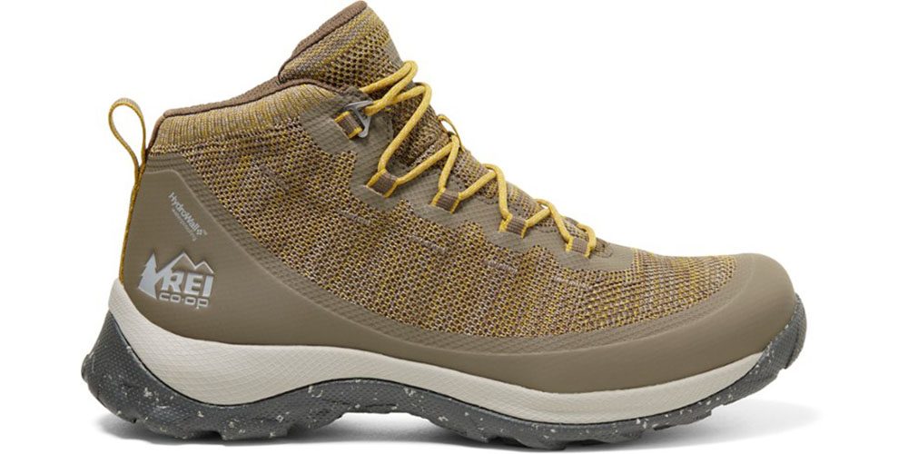 REI Co-op Flash Hiking Boots on a white background.