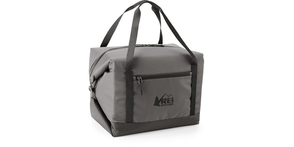 REI Co-op Pack-Away 24 Soft Cooler on a white background.
