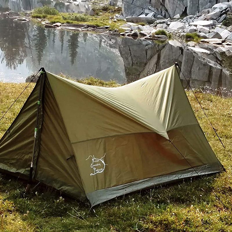 River Country Products Trekker Tent 2 relies on traditional trekking poles to pitch.
