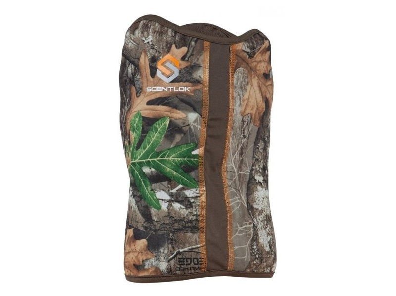 Scentlok Men's Camo Neck Gaiter on a white background.