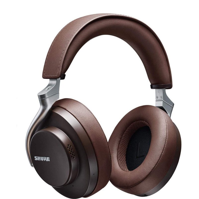 Shure's Aonic 50 Wireless Headphones offer studio-quality sound for travelers.