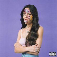 Olivia Rodrigo's album titled Sour.