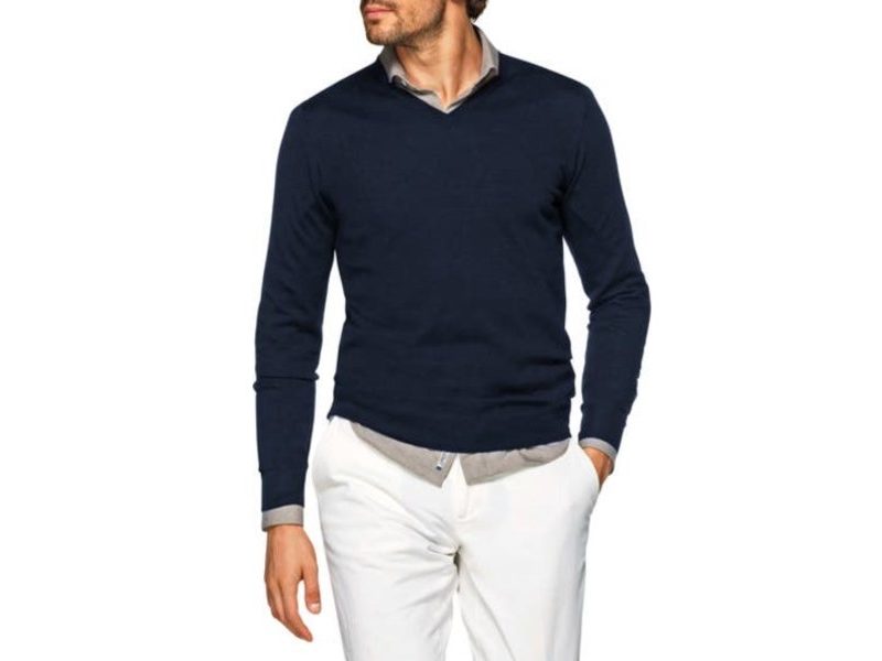 how to wear av neck sweater with a dress shirt Styling a V-Neck Sweater: Outfit Ideas and Tips