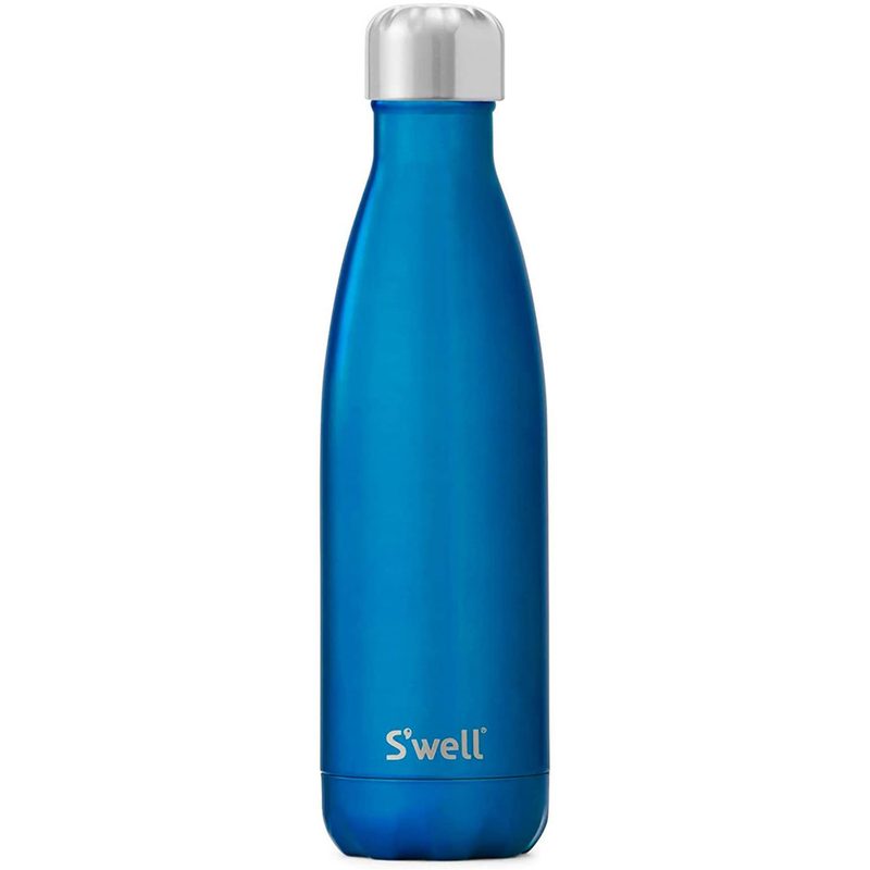 S&rsquo;well Insulated Water Bottle features a curvy, retro-modern design.
