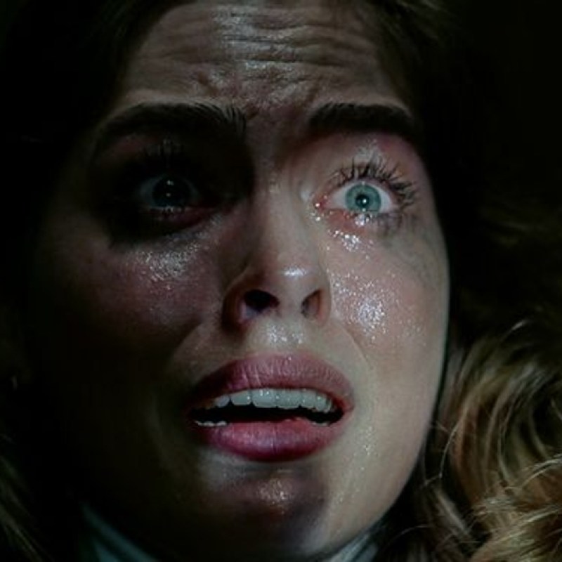 Someone's stalking Sarah Dugdale as Katie Koons in "There's Someone Inside Your House."