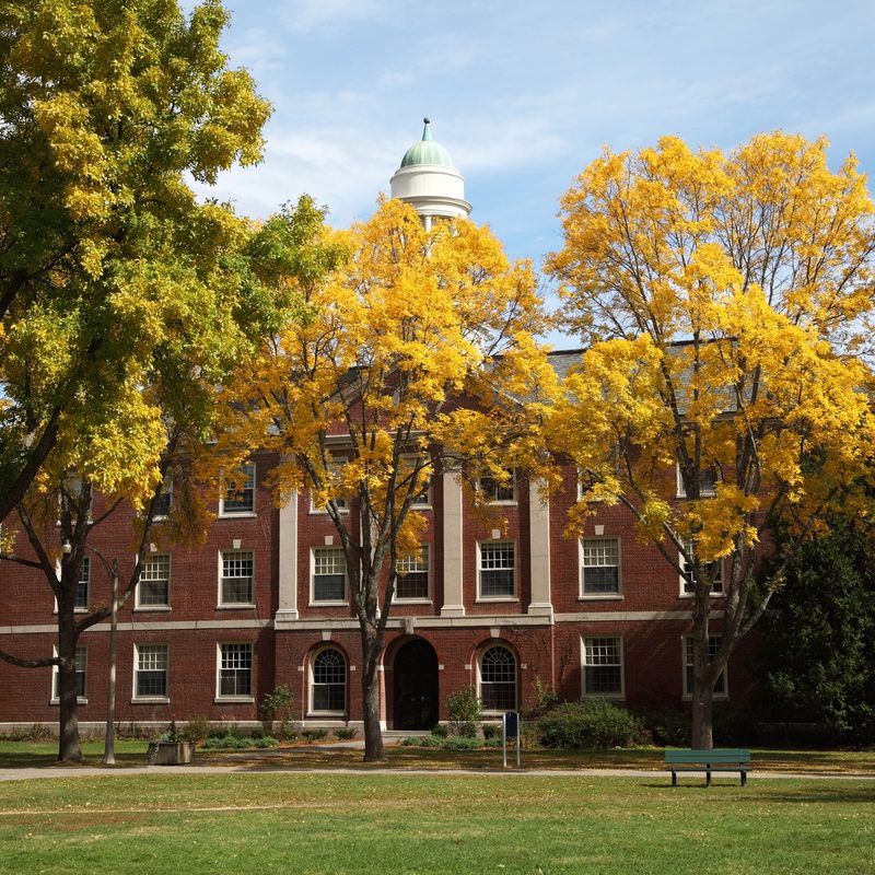 The University of Maine campus located in Orono, Maine, United States.