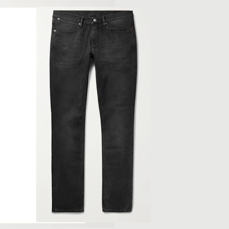 Acne Slim-Fit Stretch-Denim Jeans.