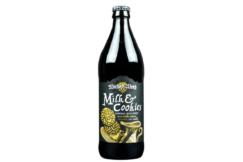 Wicke Weed's Milk andCookies Milk stout.