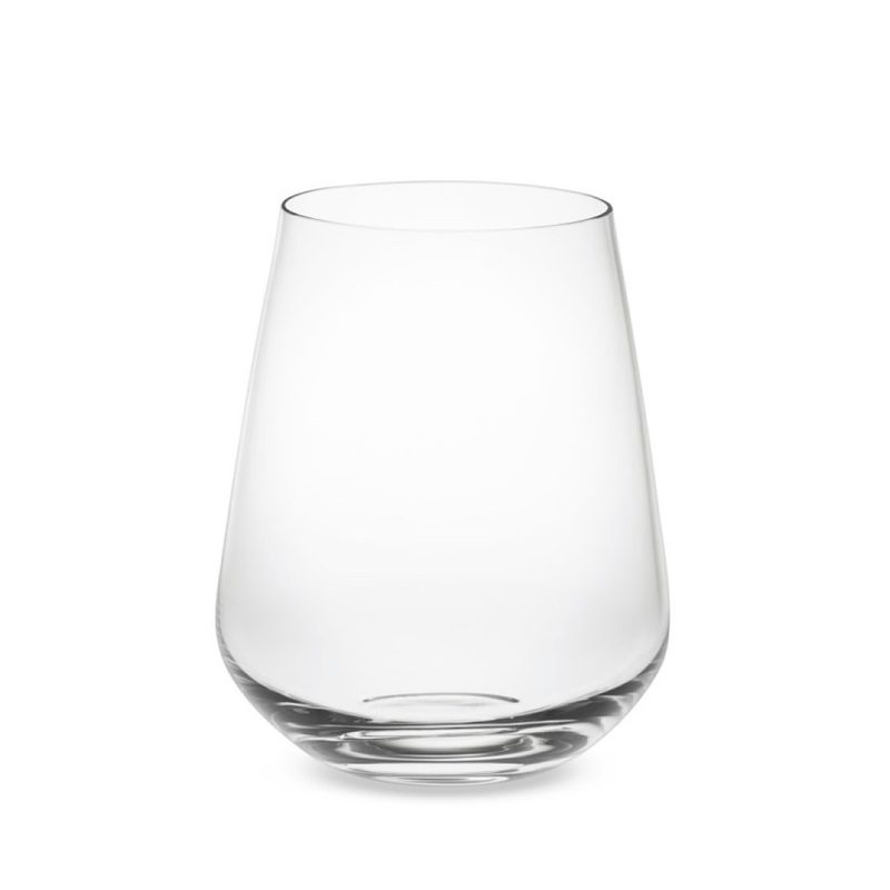 Williams Sonoma Stemless Glass.