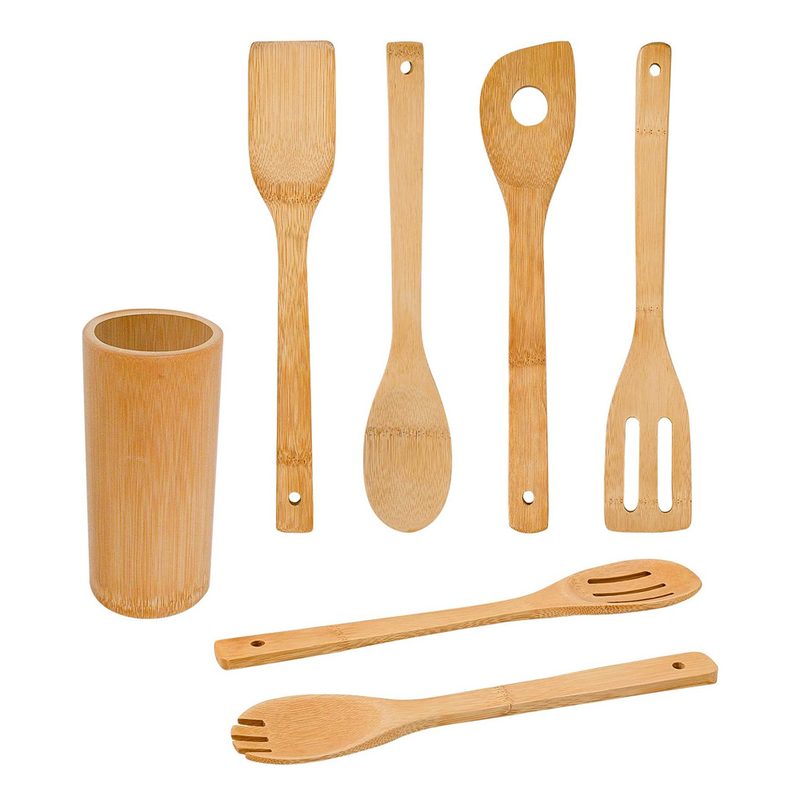 Bamboo kitchen utensils from Zri Bamboo.