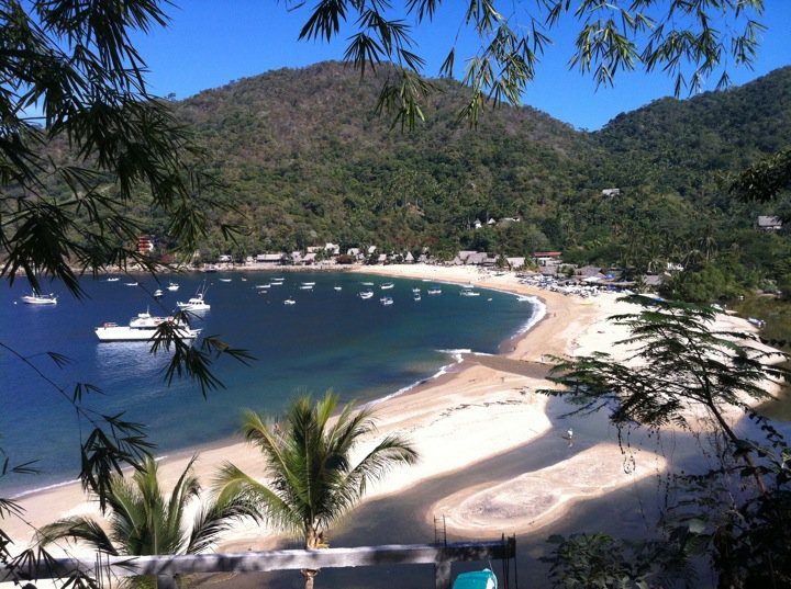 Puerto Vallarta, Mexico beach.