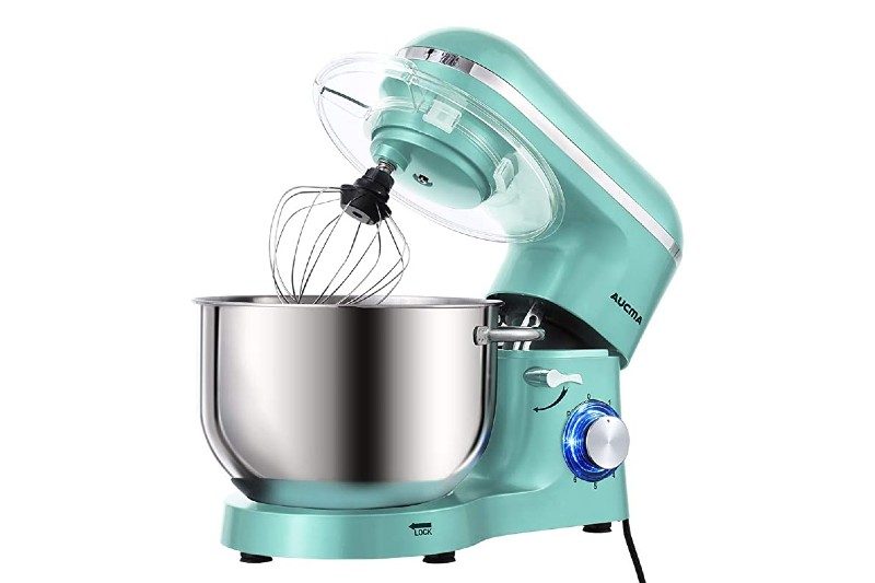 aucma stand mixer with a white background.