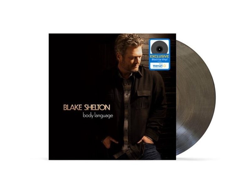 Black Shelton's latest album Body Language as a vinyl.