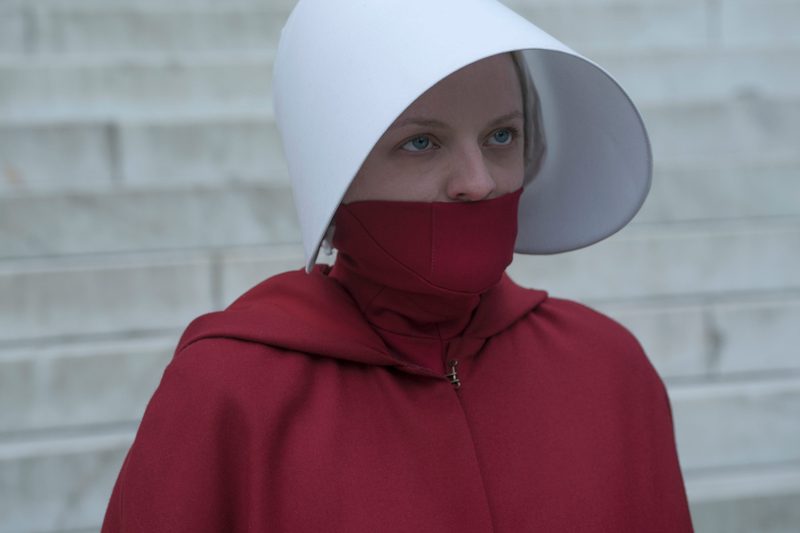 Elisabeth Moss in The Handmaid's Tale