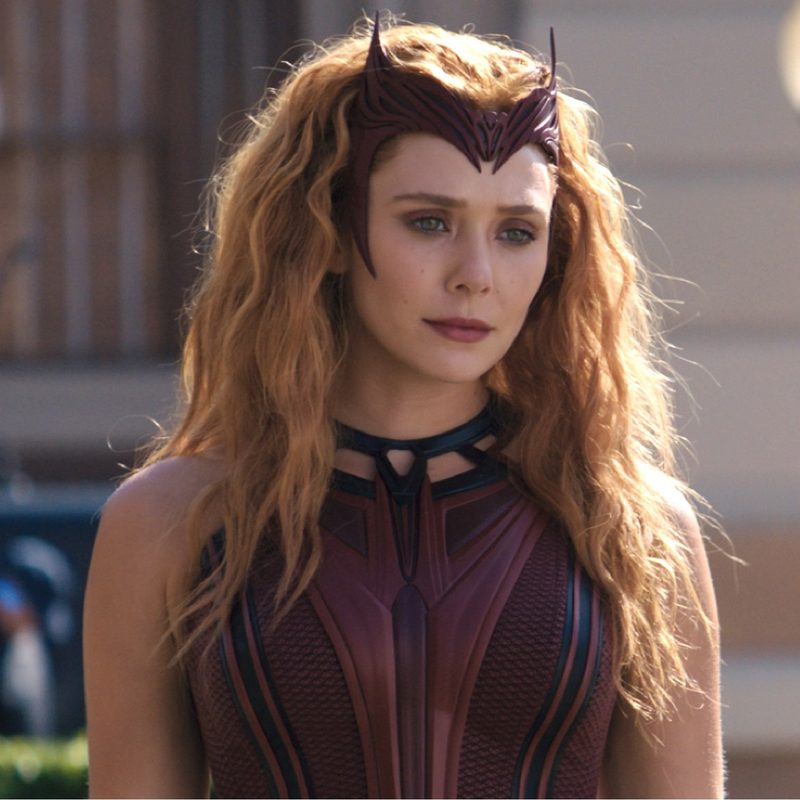 Elizabeth Olsen in WandaVision.