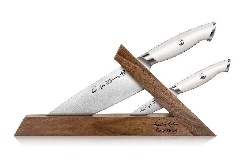 Thomas Keller knife block set from Cangshan.