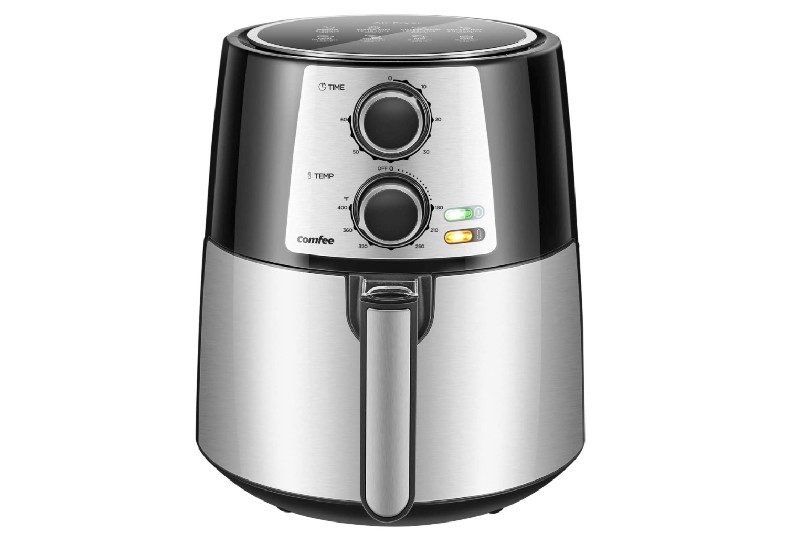 3.7-Quart stainless steel air fryer from Comfee.