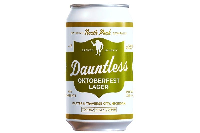 Dauntless Beer from North Peak Brewery.