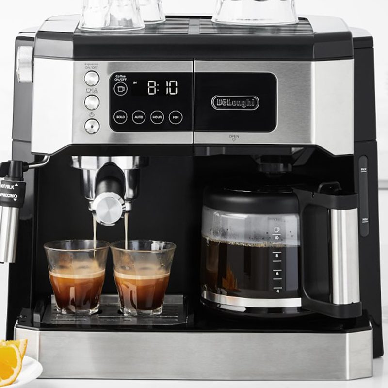 De'Longhi All in One Combination Coffee Maker.